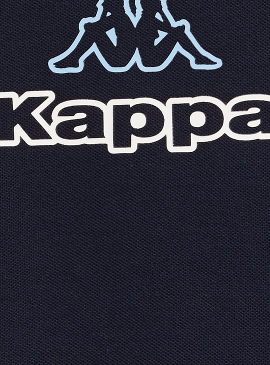 Kappa Knitted Logo Print T-shirt and Shorts Set