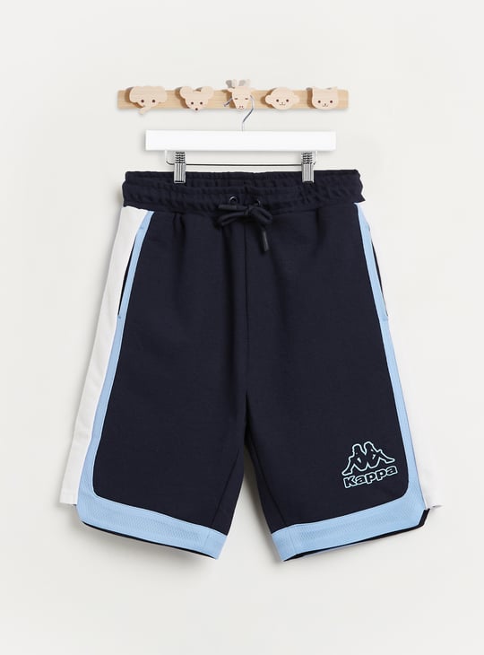 Kappa Knitted Logo Print T-shirt and Shorts Set