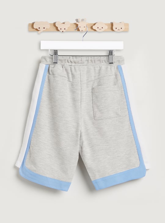 Kappa Colourblocked T-shirt and Shorts Set