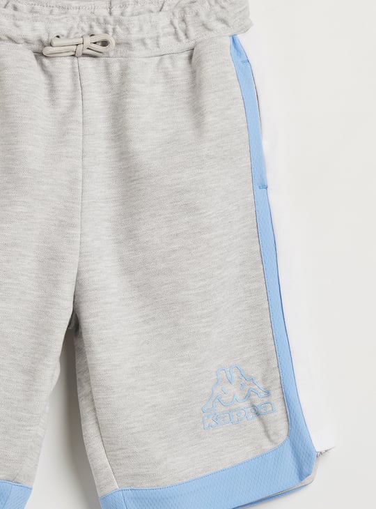 Kappa Colourblocked T-shirt and Shorts Set