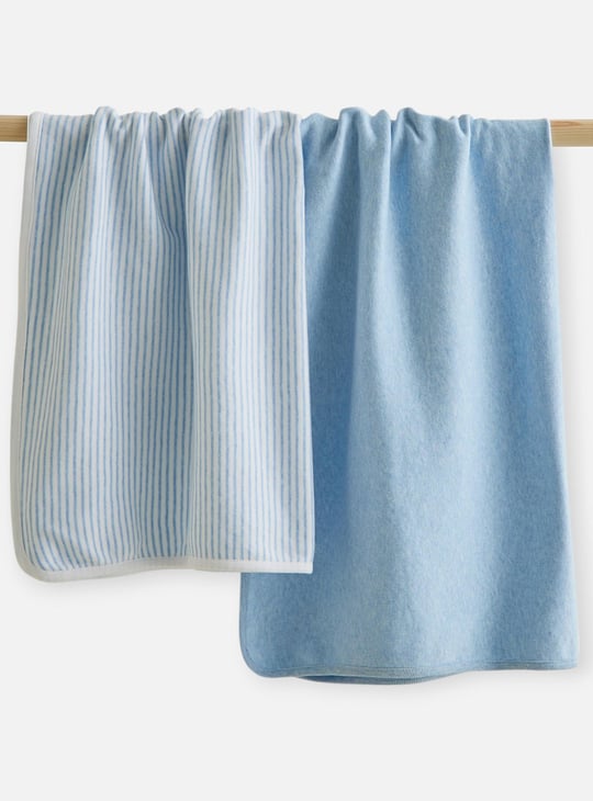 Juniors 2-Piece Assorted Receiving Blanket Set