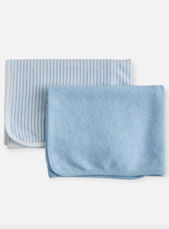 Juniors 2-Piece Assorted Receiving Blanket Set