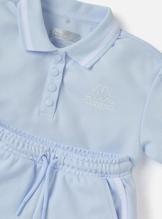 Kappa Logo Detail T-shirt and Shorts Set