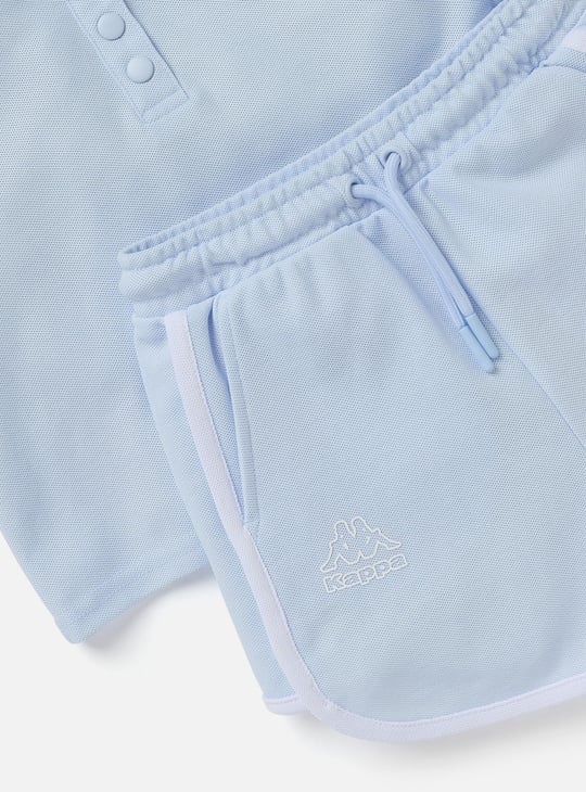 Kappa Logo Detail T-shirt and Shorts Set