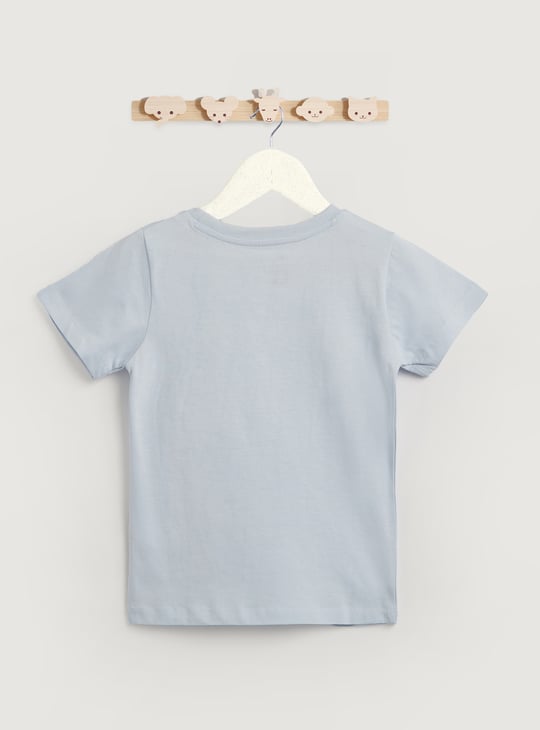 Juniors Printed T-shirt and Pyjama Set