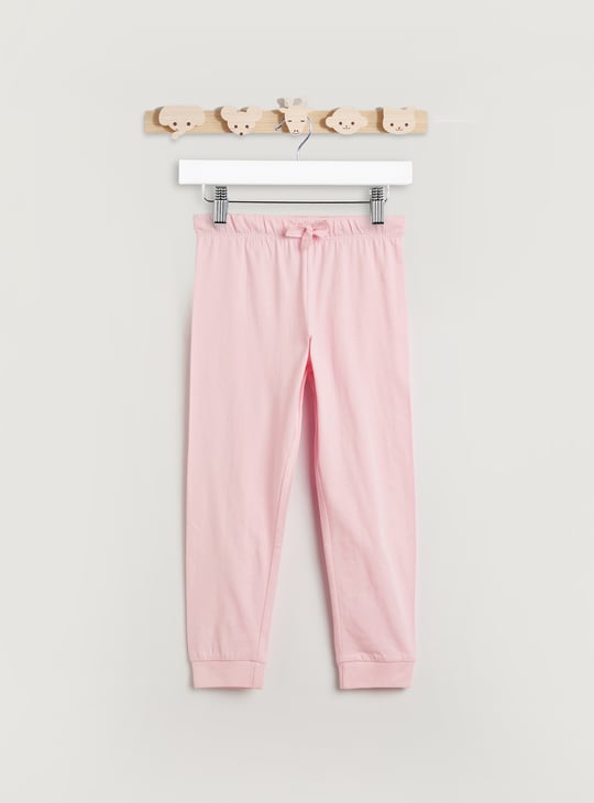 Juniors Printed T-shirt and Pyjama Set