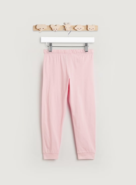 Juniors Printed T-shirt and Pyjama Set
