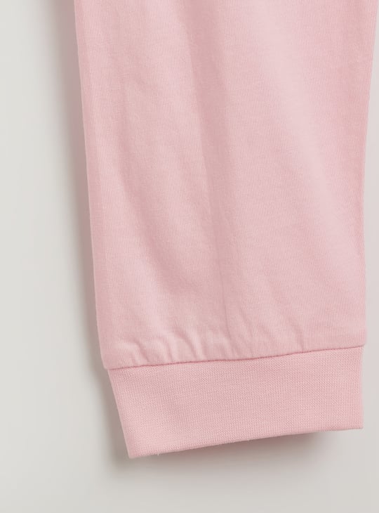 Juniors Printed T-shirt and Pyjama Set