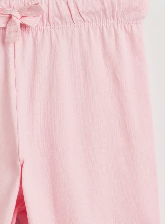 Juniors Printed T-shirt and Pyjama Set