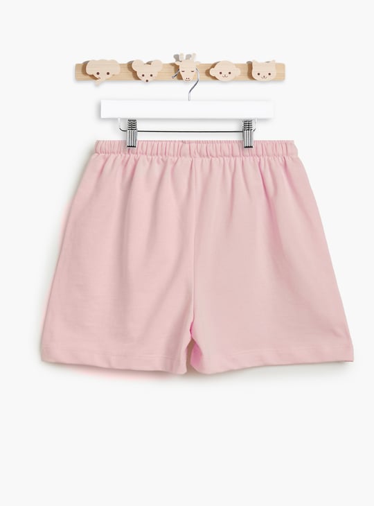 Juniors Minnie Mouse Pigment Print Shorts
