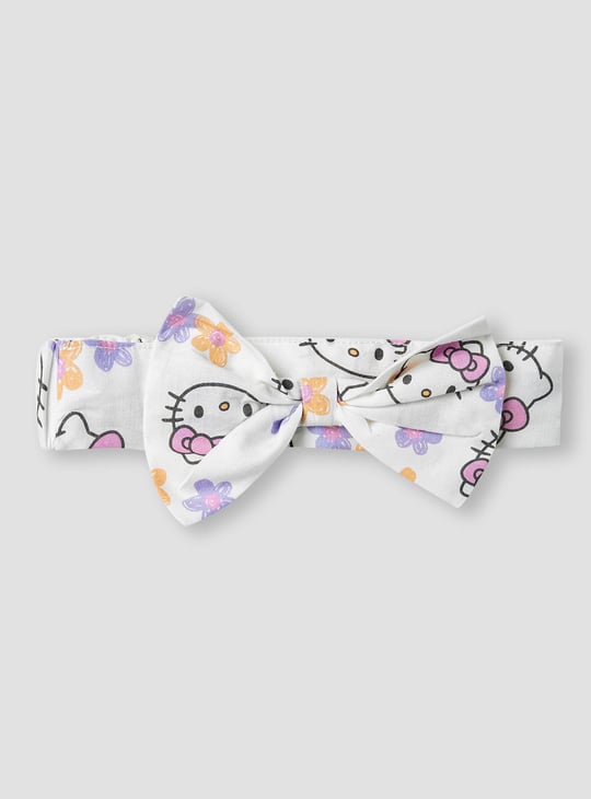 Juniors Hello Kitty Print Dress with Headband
