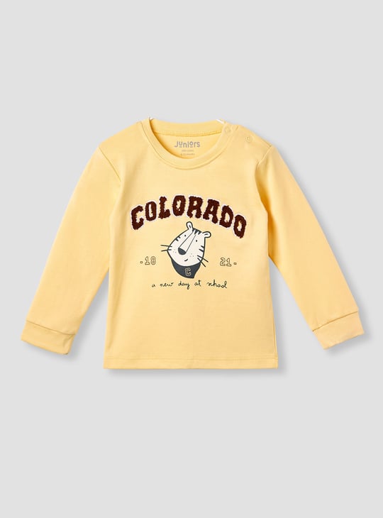 Juniors Colorado Applique T-shirt and Pyjama Set