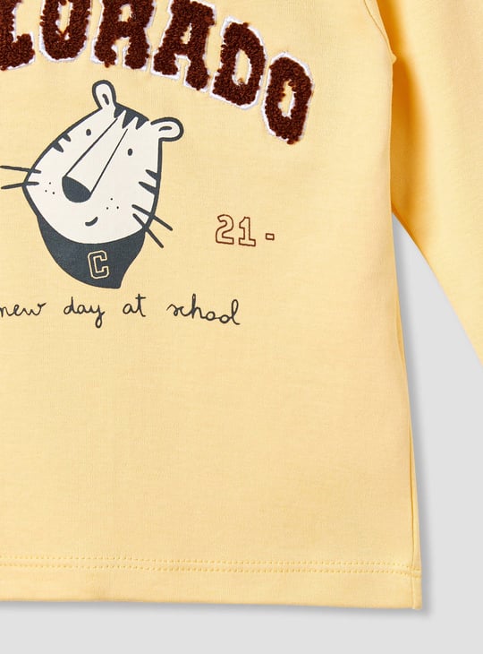 Juniors Colorado Applique T-shirt and Pyjama Set