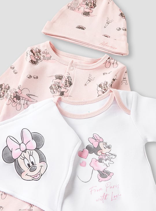 4-Piece Minnie Mouse Print Clothing Gift Set