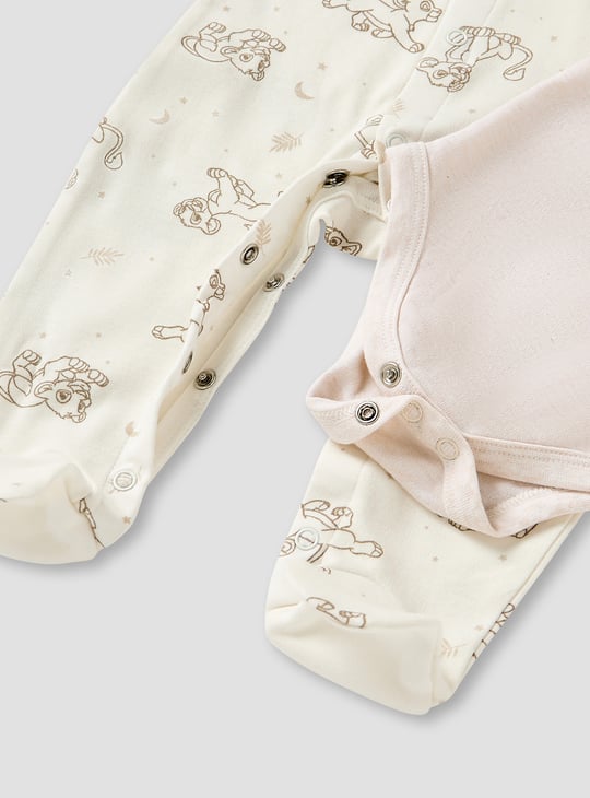 4-Piece Simba Print Clothing Gift Set