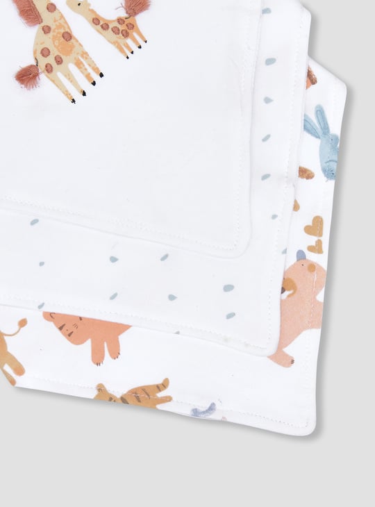 Juniors Animal Print Bib - Set of 3