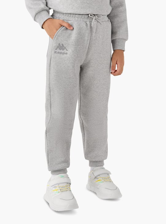 Kappa Logo Print Sweatshirt and Joggers Set