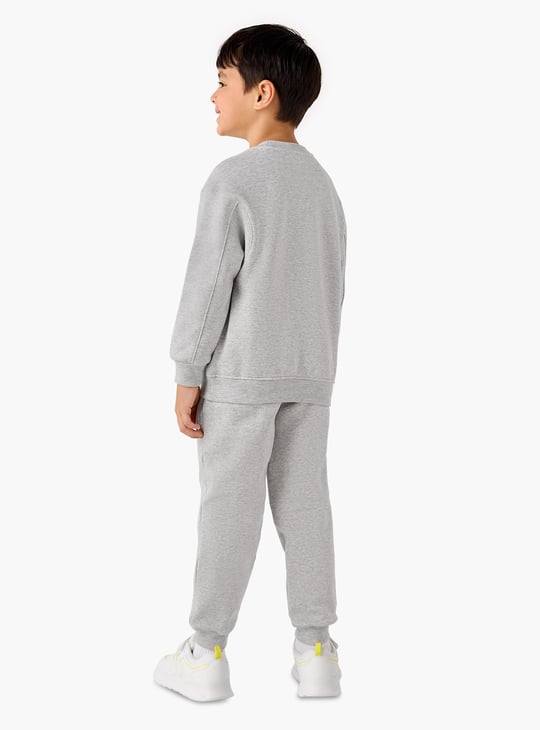 Kappa Logo Print Sweatshirt and Joggers Set