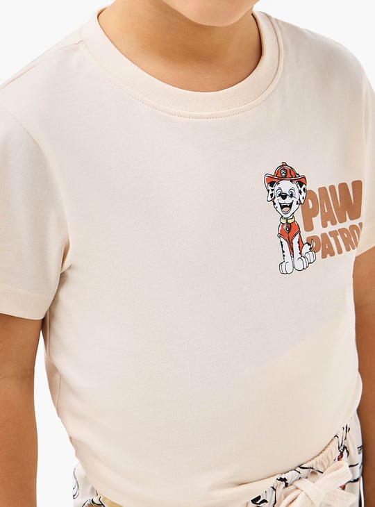 Juniors PAW Patrol Print T-shirt and Pyjama Set