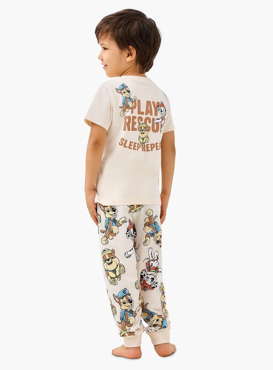 Juniors PAW Patrol Print T-shirt and Pyjama Set