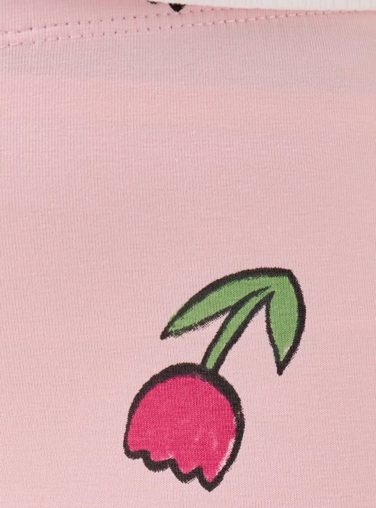 Juniors Tulip Print Leggings