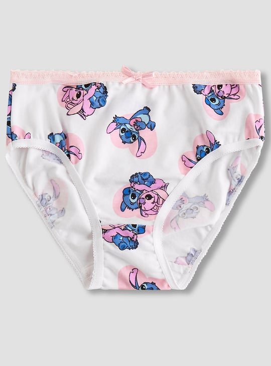 Juniors Stitch Print Panties - Set of 3