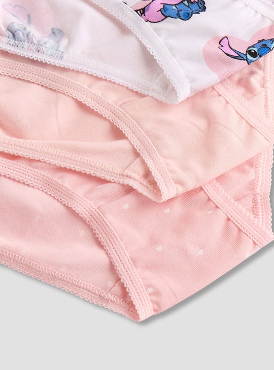 Juniors Stitch Print Panties - Set of 3