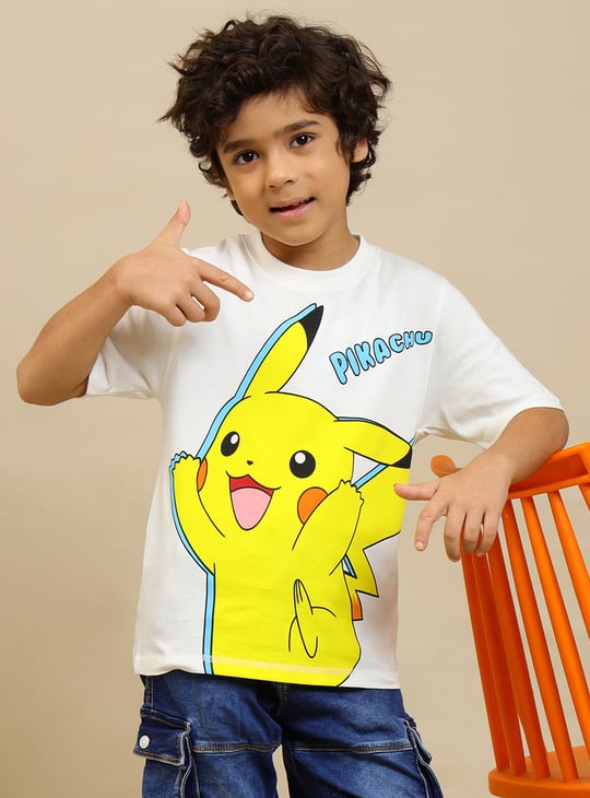 Kidsville Pokemon Print T-shirt