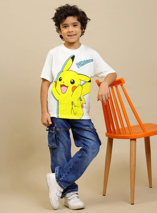 Kidsville Pokemon Print T-shirt