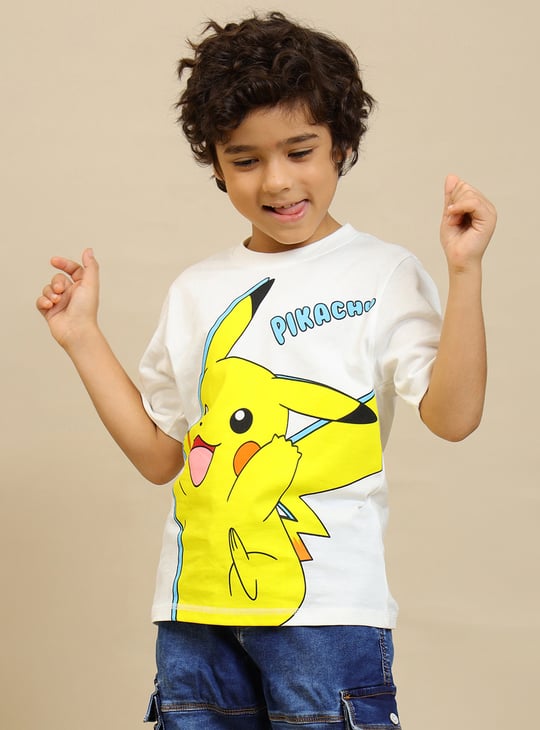 Kidsville Pokemon Print T-shirt