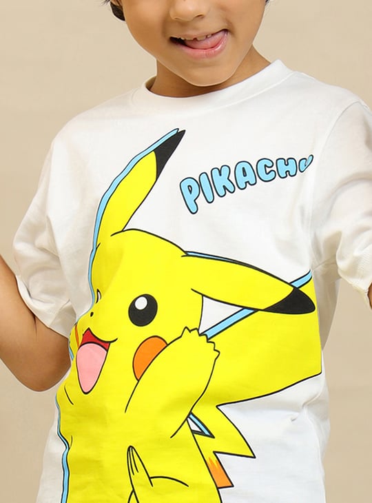 Kidsville Pokemon Print T-shirt