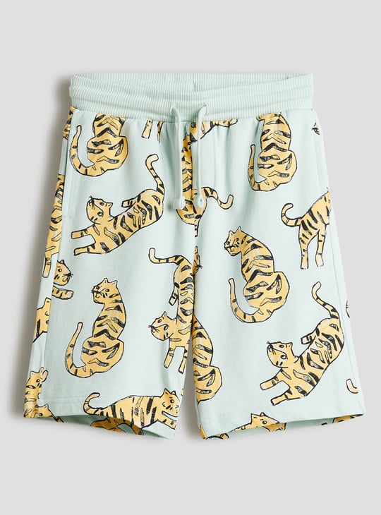 Boys Printed T-shirt and Shorts Set