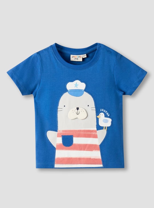 Juniors Sailors Print T-shirt - Set of 3