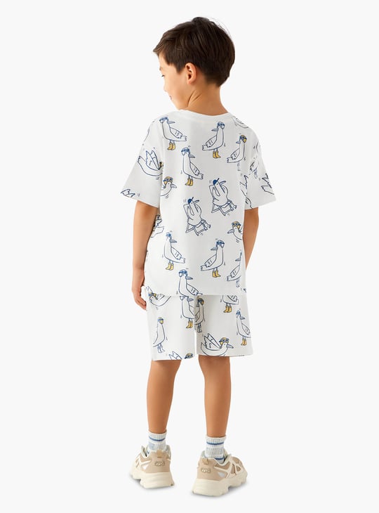 Juniors 3 Piece T-shirt and Shorts Set