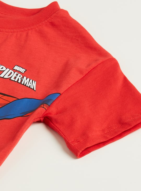 Juniors Spider-Man Print T-shirt