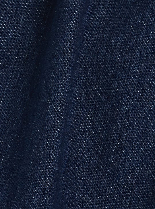 Juniors Washed Denim Cargo Shorts