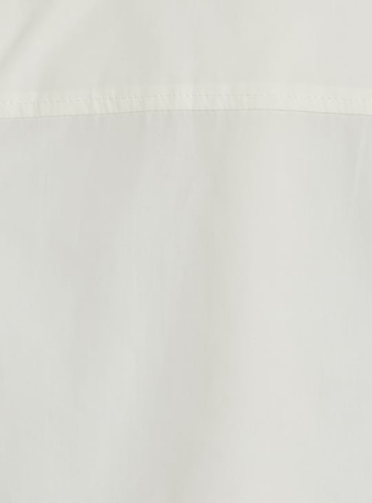 Juniors Woven Striped Layered Shirt and Shorts Set