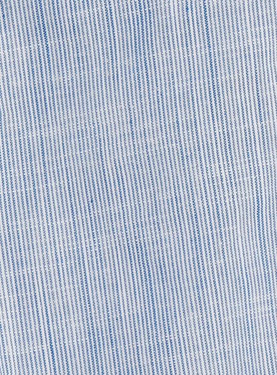 Juniors Woven Striped Layered Shirt and Shorts Set