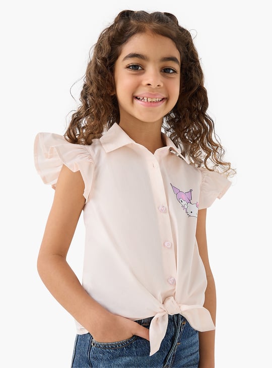 Juniors Hello Kitty and Friends Print Shirt