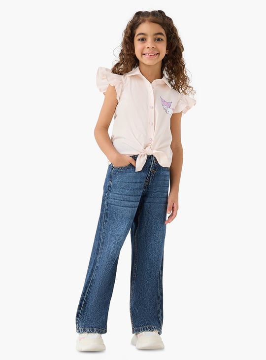 Juniors Hello Kitty and Friends Print Shirt