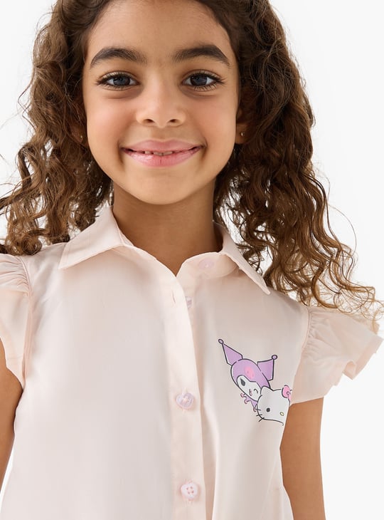 Juniors Hello Kitty and Friends Print Shirt