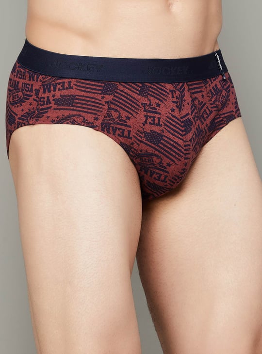 JOCKEY Printed Briefs - Pack of 2