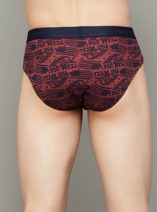 JOCKEY Printed Briefs - Pack of 2