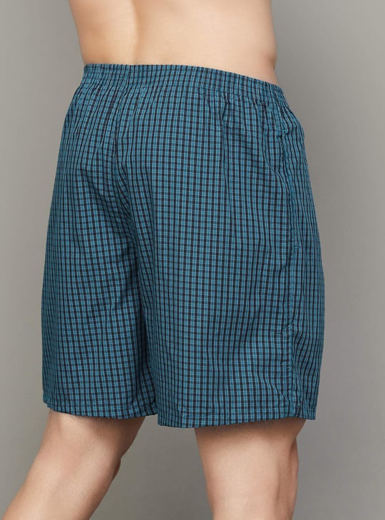 JOCKEY Checked Boxers - Pack of 2