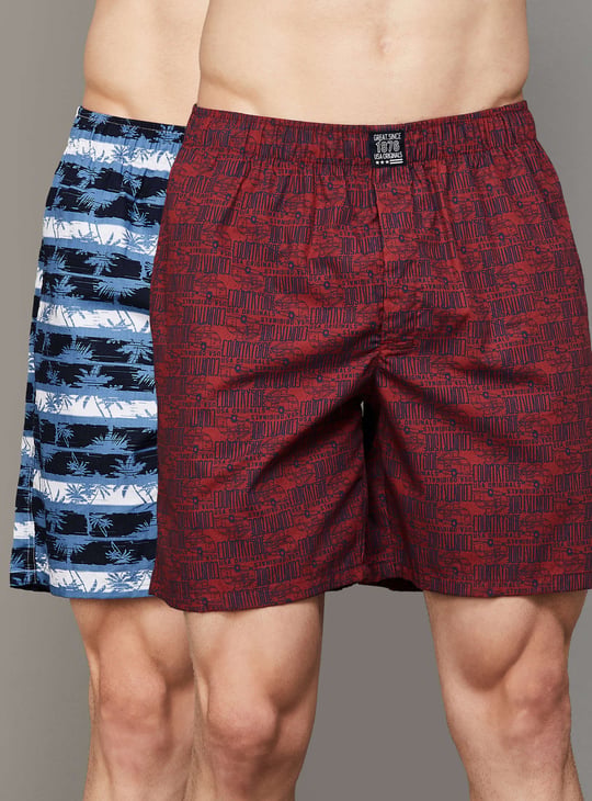 JOCKEY Assorted Boxers- Pack of 2