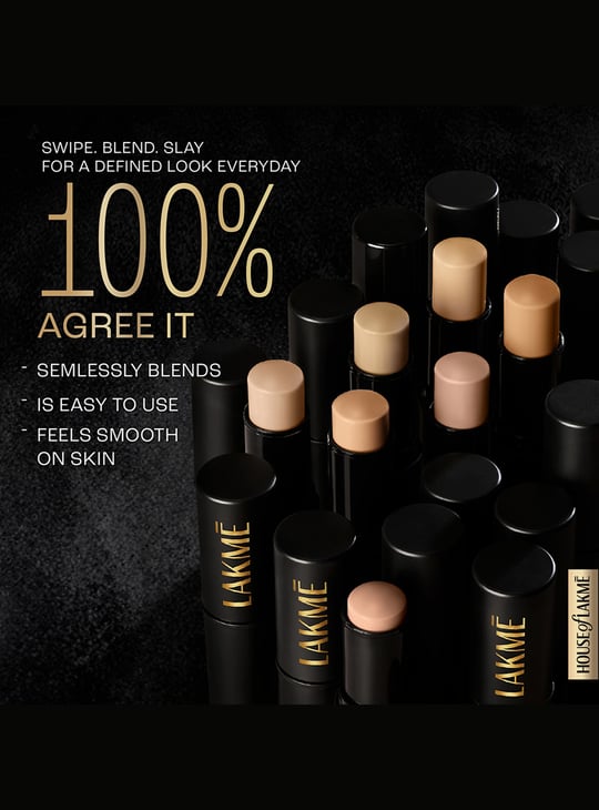 LAKME Facelift Foundation Stick - Warm Natural - 11g