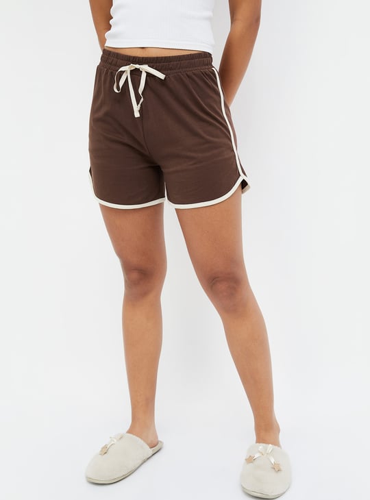 GINGER Women Solid Lounge Shorts