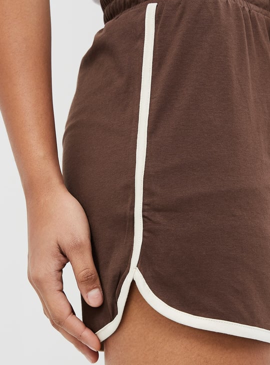 GINGER Women Solid Lounge Shorts