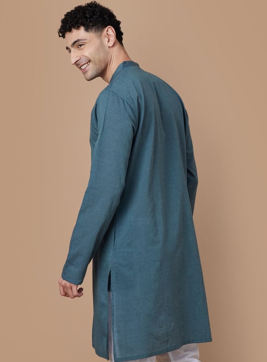 MELANGE Solid Straight Kurta