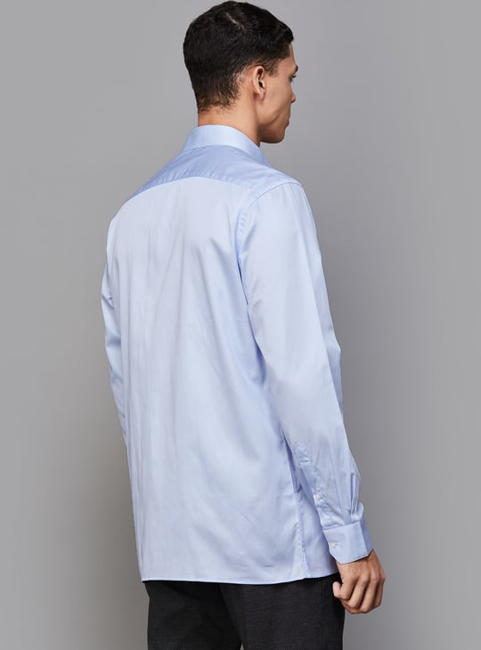 ARROW Men Solid Regular Fit Formal Shirt